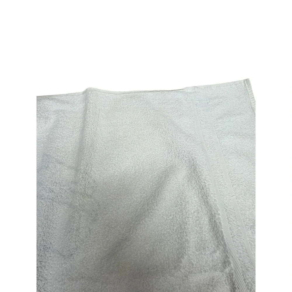 VTG Ralph Lauren Beach Towel Authentic Dungarees Cotton‎ Cream Navy 35